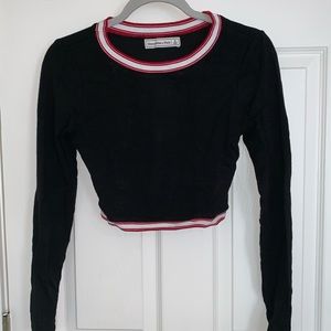Abercrombie and Fitch Cropped Shirt